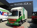 DAF LF45.160 korte koffer 5m+lift 1500kg, aut, E5, ac, goede staat